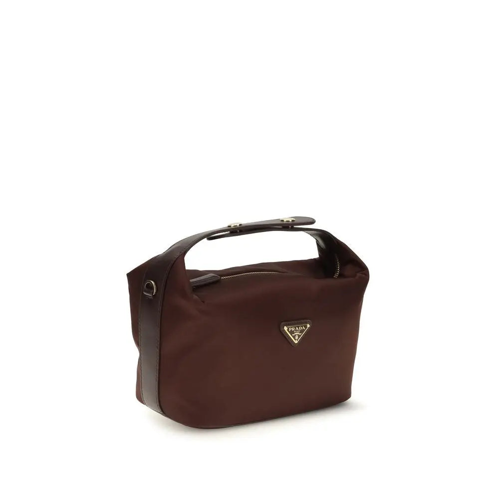 Prada Bordeaux Recycled Polyamide Handbag Prada