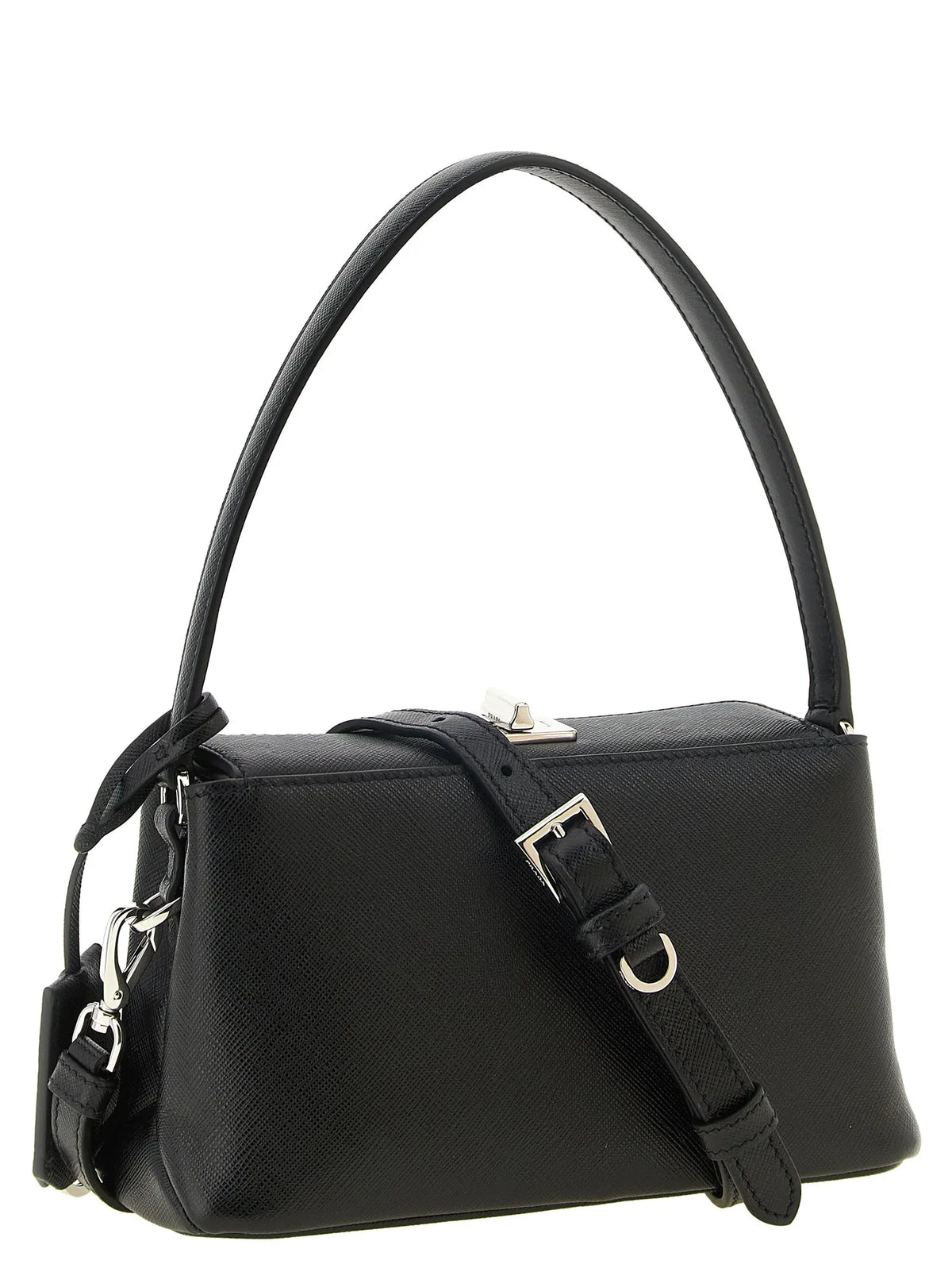 Prada Black Calfskin Handbag Prada