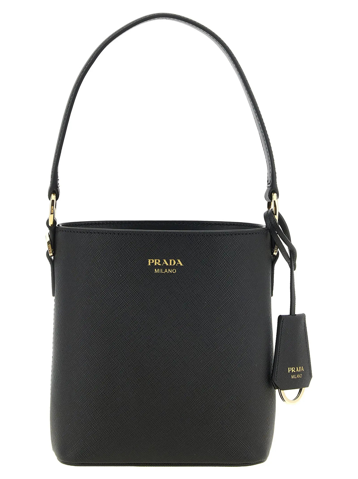 Prada Black Calfskin Handbag Prada