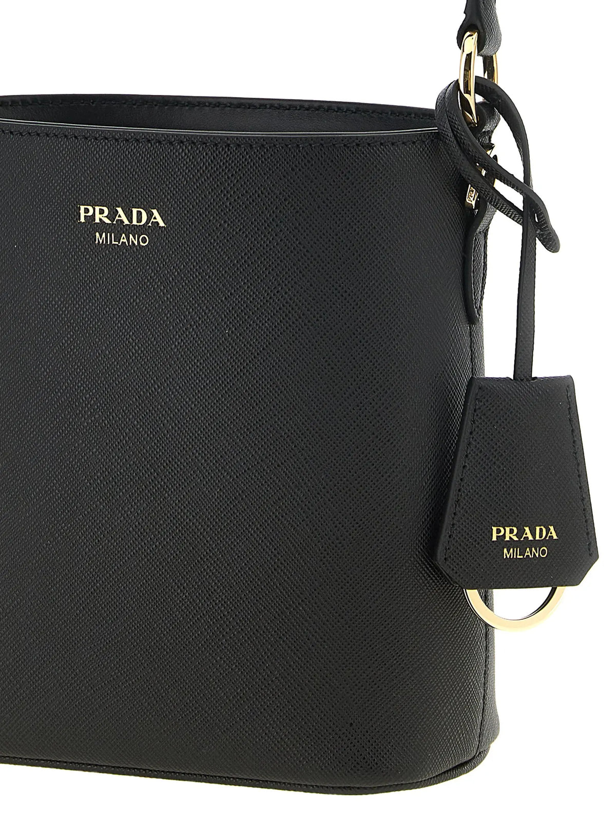 Prada Black Calfskin Handbag Prada