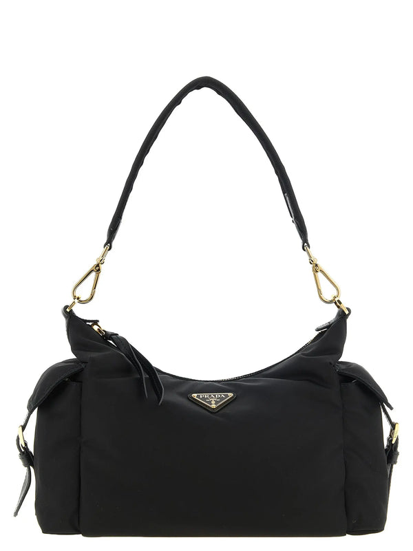 Prada Black Polyamide Shoulder Bag Prada