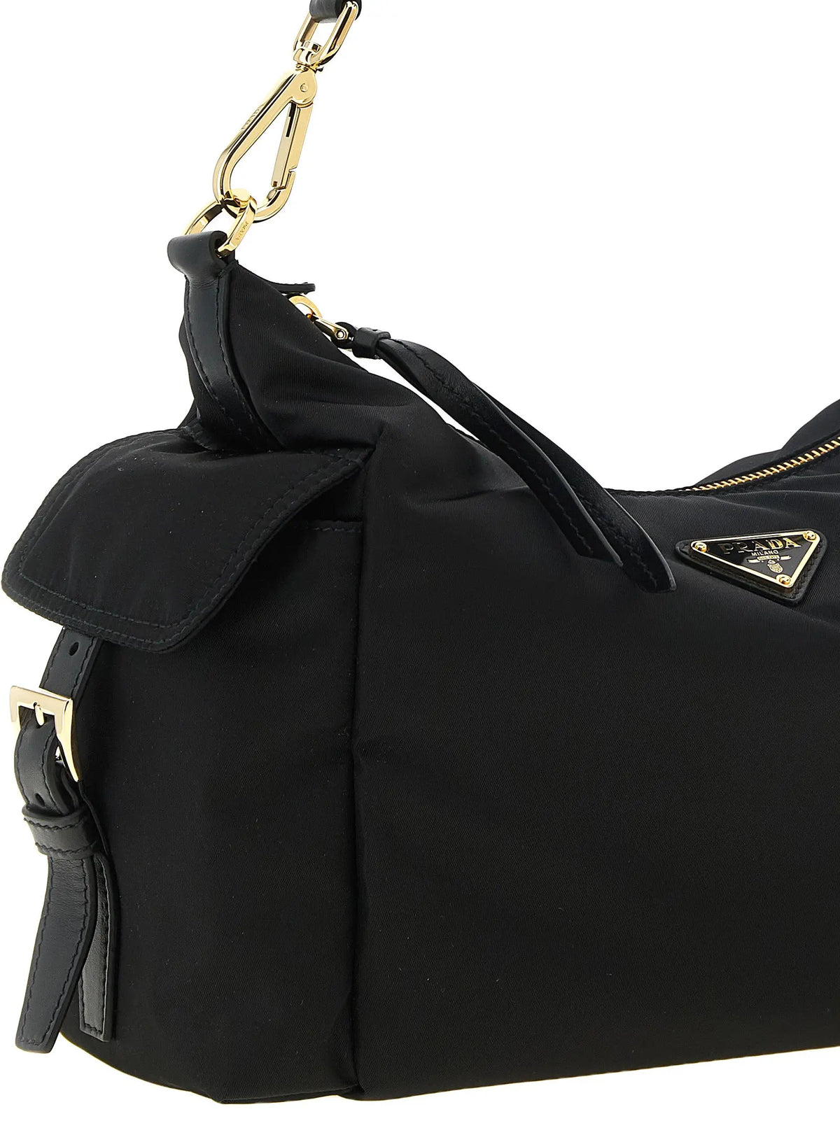 Prada Black Polyamide Shoulder Bag Prada