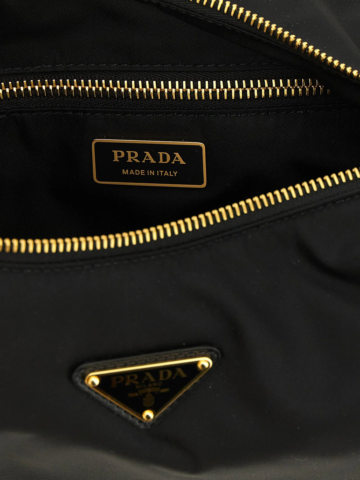 Prada Black Polyamide Shoulder Bag Prada