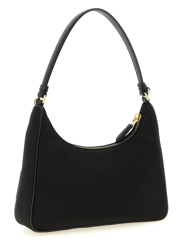 Prada Black Recycled Polyamide Shoulder Bag Prada