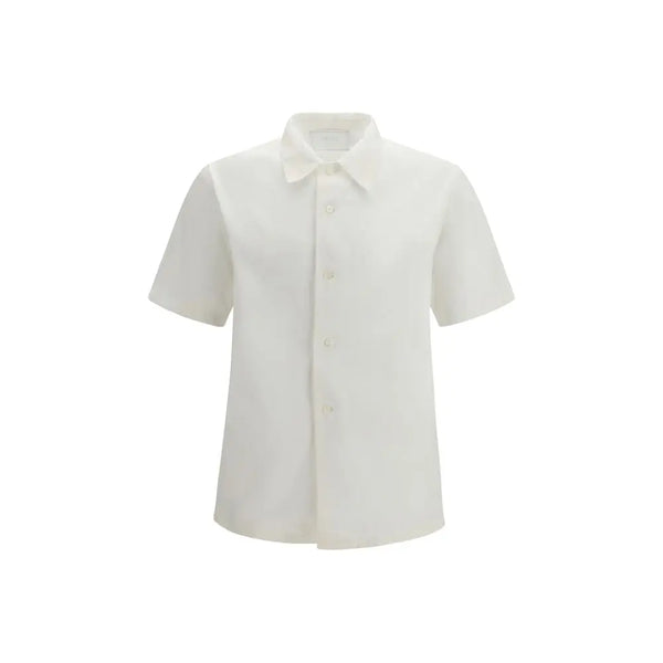 Prada White Cotton Dress Shirt STYLE SOURCE