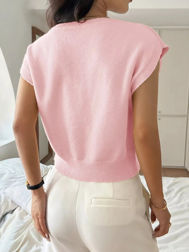 Flower One Shoulder Sweater STYLE SOURCE