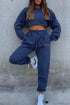 Round Neck Sweatshirt and Joggers Set STYLE SOURCE
