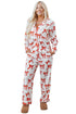 Christmas Bow Top and Pants Pajama Set STYLE SOURCE