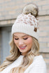 Leopard Fur Pom Beanie STYLE SOURCE