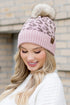 Leopard Fur Pom Beanie STYLE SOURCE