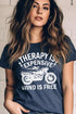 Wind Is Free Motorcycle  Graphic Plus Tee STYLE SOURCE