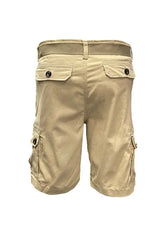 Weiv Mens Belted Cargo Shorts with Belt STYLE SOURCE