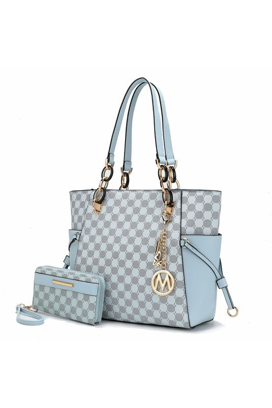 MKF Collection Xenia Circular Print Tote Bag Mia K STYLE SOURCE