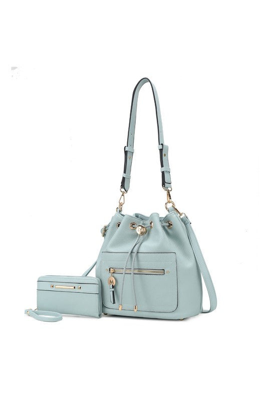 MKF Larissa Bucket Handbag with Wallet by Mia K STYLE SOURCE
