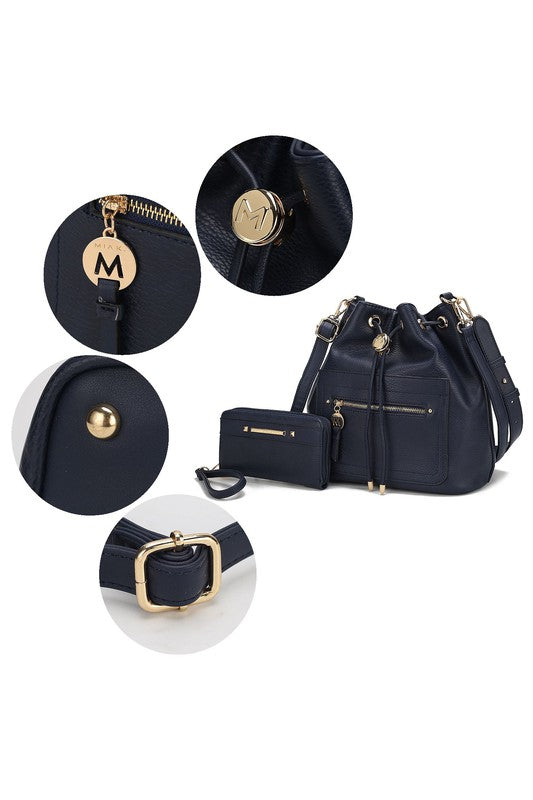 MKF Larissa Bucket Handbag with Wallet by Mia K STYLE SOURCE