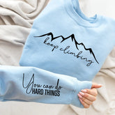 Keep Climbing Graphic Sweatshirt STYLE SOURCE