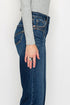 AT1029STD - High Rise Ankle Straight Jeans - Weste STYLE SOURCE