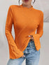 Lettuce Edge Flare Sleeve Top STYLE SOURCE