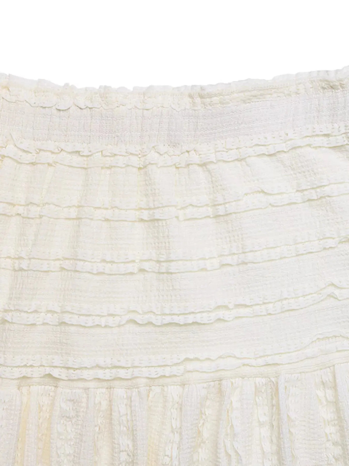 Textured A-Line Midi Skirt STYLE SOURCE