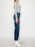 AT1029STD - High Rise Ankle Straight Jeans - Weste STYLE SOURCE