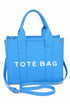 Faux Leather Small Fashion Tote Bag STYLE SOURCE