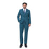 Men's 2 Piece 1-Bt Double Vent Solid Color Suit STYLE SOURCE