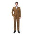 Men's 2 Piece 1-Bt Double Vent Solid Color Suit STYLE SOURCE