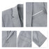 Men's 2 Piece 1-Bt Double Vent Solid Color Suit STYLE SOURCE