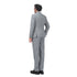 Men's 2 Piece 1-Bt Double Vent Solid Color Suit STYLE SOURCE