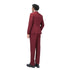 Men's 2 Piece 1-Bt Double Vent Solid Color Suit STYLE SOURCE