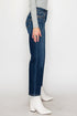 AT1029STD - High Rise Ankle Straight Jeans - Weste STYLE SOURCE