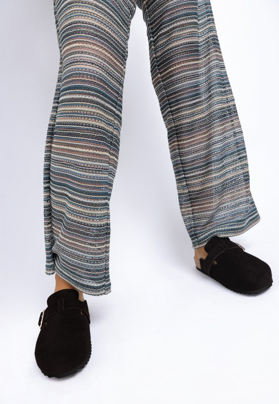 Ratiha Buckle Accent Slip-On Footbed Mules STYLE SOURCE