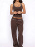 Scoop Neck Tank Top and Drawstring Pants Set STYLE SOURCE