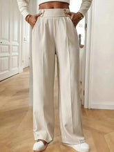Full Size High-Waisted Wide-Leg Pants Plus Size STYLE SOURCE