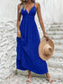 Crisscross V-Neck Maxi Cami Dress STYLE SOURCE