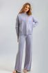 Basic Bae Mock Neck Long Sleeve Top and Pants Sweater Set STYLE SOURCE