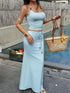 Halter Neck Cami and Maxi Skirt Set STYLE SOURCE