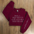 Take A Deep Breath  Sweatshirt STYLE SOURCE