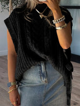 Cable Knit Sweater Vest STYLE SOURCE