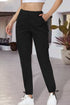 Full Size High Waist Pants with Pockets STYLE SOURCE