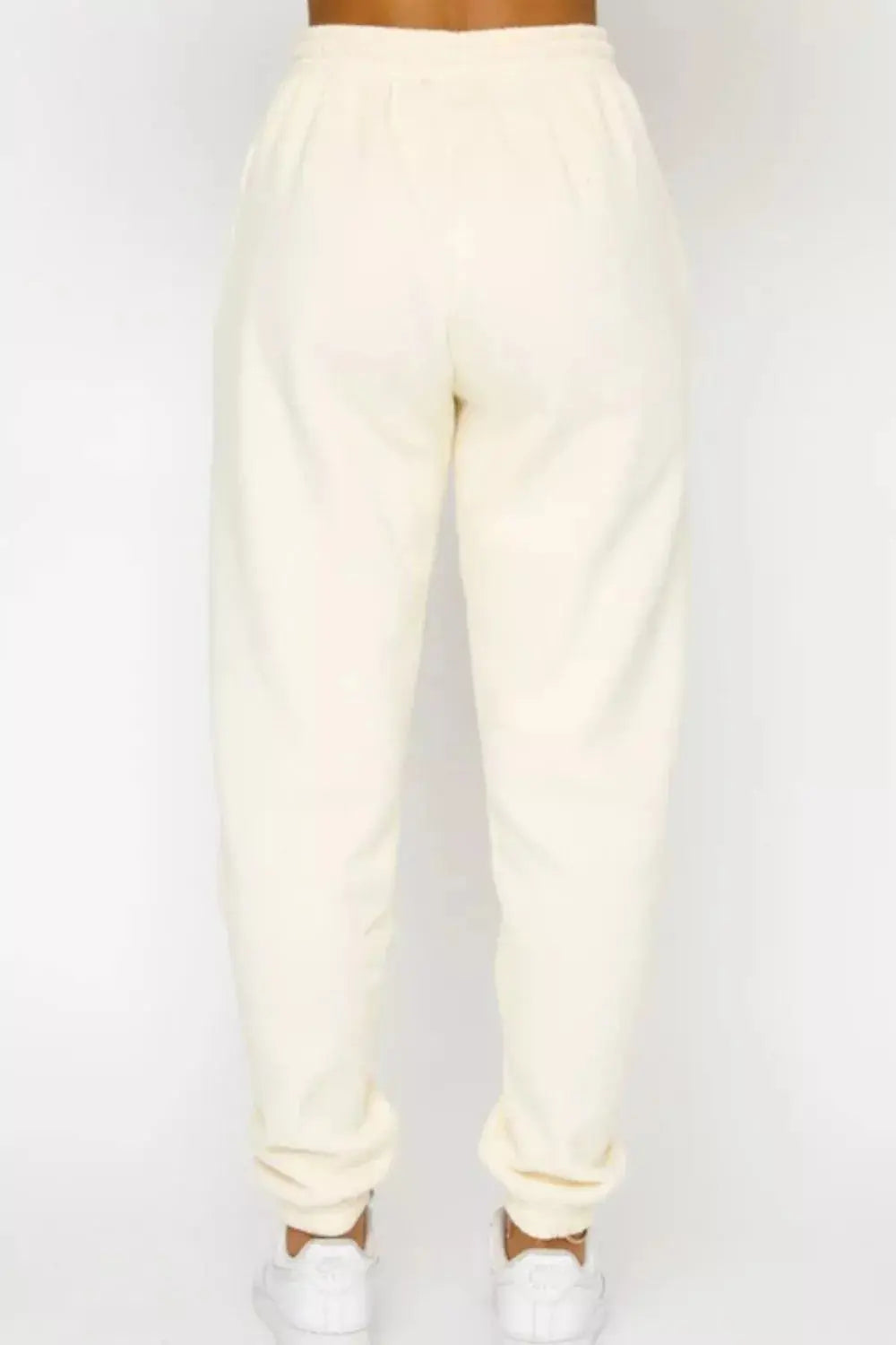 Round Neck Sweatshirt and Joggers Set STYLE SOURCE
