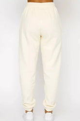 Round Neck Sweatshirt and Joggers Set STYLE SOURCE