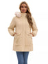 Full Size Fur Hooded Warm Winter Parka Outerwear Plus Size STYLE SOURCE