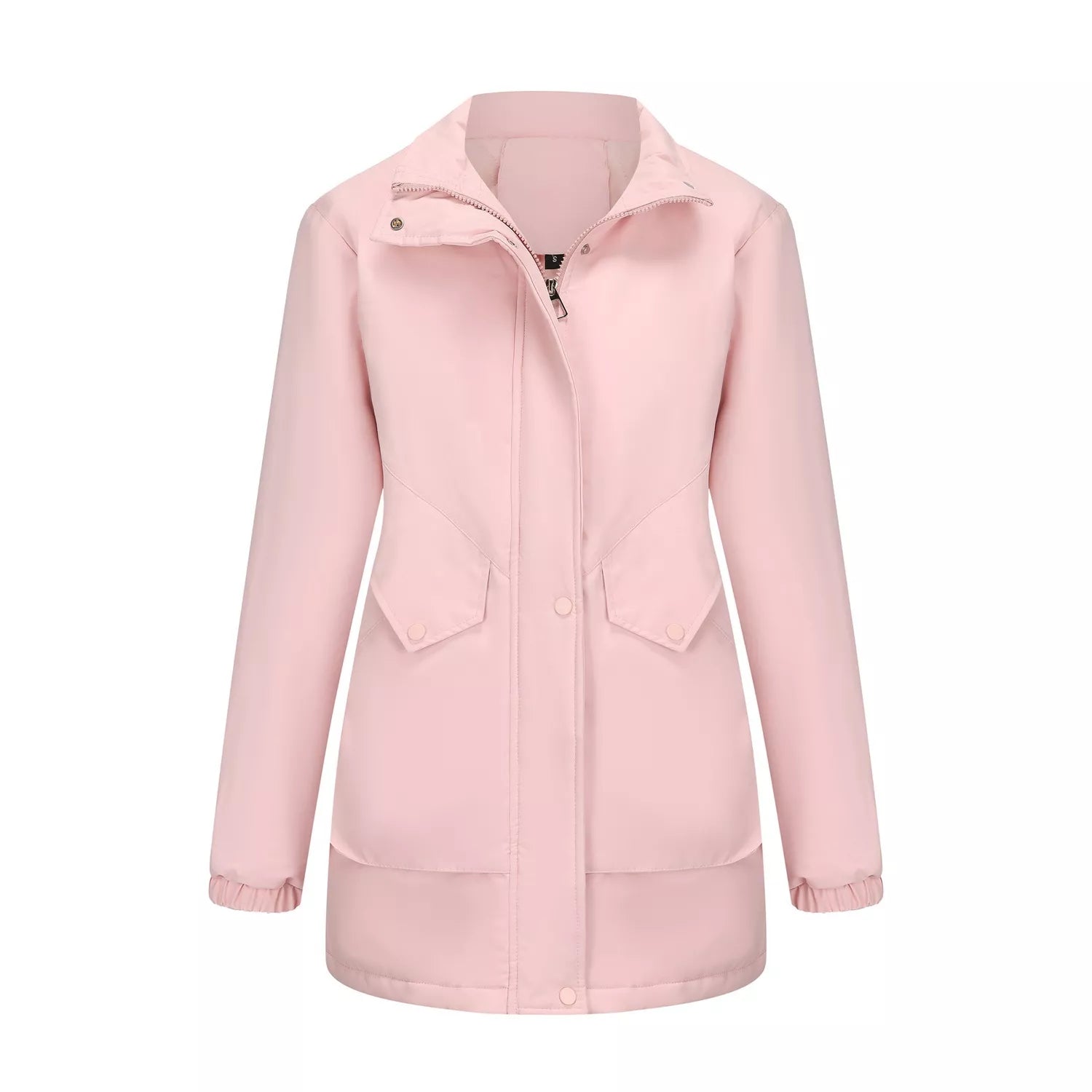 Full Size Fur Hooded Warm Winter Parka Outerwear Plus Size STYLE SOURCE