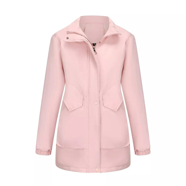 Full Size Fur Hooded Warm Winter Parka Outerwear Plus Size STYLE SOURCE