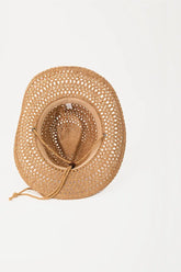Fame Rope Strap Straw Braided Hat STYLE SOURCE