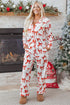 Christmas Bow Top and Pants Pajama Set STYLE SOURCE