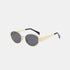 Metal Frame Oval Sunglasses STYLE SOURCE