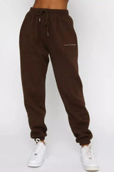 Round Neck Sweatshirt and Joggers Set STYLE SOURCE