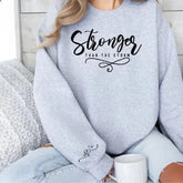 Stronger Than The Storm Graphic Sweatshirt STYLE SOURCE